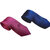 Wholesome Deal Maroon And Navy Blue Colour Microfiber Narrow Tie (Pack of Two)