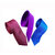 Wholesome Deal Purple Maroon And Royal Blue Colour Microfiber Narrow Tie (Pack of Three)