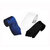 Wholesome Deal White Navy Blue And Black Colour Microfiber Narrow Tie (Pack of Three)