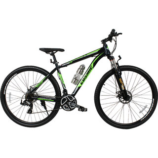 Buy COSMIC TRIUM 29 INCH 21 SPEED HARDTRAIL BICYCLE BLACK GREEN