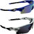Zyaden Blue UV Protection Unisex Sports Sunglass