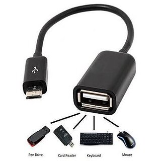                       Micro USB OTG Cable for Tablets and Mobiles                                              