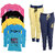 IndiWeaves Girls Combo Pack 7 (Pack of 5 Full Sleeves T-Shirts and 2 Lowers/Track Pant )