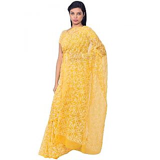                       chikan saree knool brand                                              
