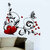 Wall Dreams Heart Symbol Flower Vine Abstract - Vector Art Dcor For Bedroom Stickers (50cmX70cm)