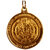 Gold plated Mahamrutyunjay Yantra locket