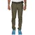 Greentree Mens Olive Cargo Trouser 6 Pocket Cotton Green Casual Cargo