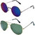 Zyaden Combo of Round And Aviator Sunglasses (Combo-157)