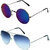 Zyaden Combo of Round And Aviator Sunglasses (Combo-162)