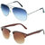 Zyaden Combo of Aviator Sunglasses  Clubmaster Sunglasses (Combo-89)