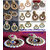Combo Offer Of 9 Polki Earrings with Free Earring