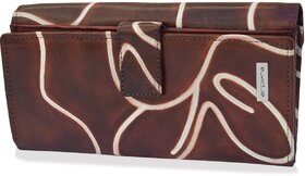 arpera Leather Ladies purse Tan C11445-21