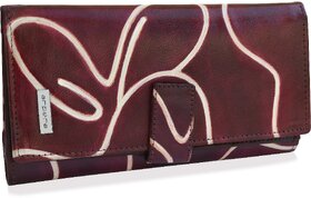 arpera Leather Ladies purse Cherry C11445-4