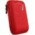 Gizga Essentials External Hard Drive Case for 2.5-Inch Hard Drive - Double Padded (Red)