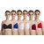 BeautyAid Multicolor Non- Padded Bra (Pack of 6)