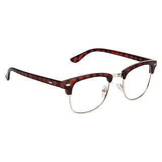 Zyaden Brown Clubmaster Eyewear Frame 182