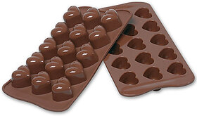 Kudos Cooltrends Silicon Chocolate - Heart 15 - Cup Mould (Pack Of 1)