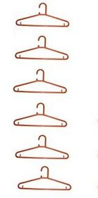 Kudos Plastic Hangers-Pack Of 6 Hangers