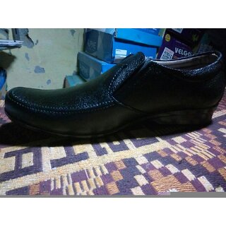 Black formal men's shoe for mens