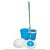 Skycandle's Easy Cleaning Mop with Steel Spin and Two Mop Heads