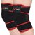 Healthgenie Adjustable Knee Support (One Pair), Free Size Fits Most (Black)  Elastic and Durable Neoprene  Reduces Ris