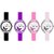 Women Set of 4 Combo Fancy Party Wadding Girls Watches