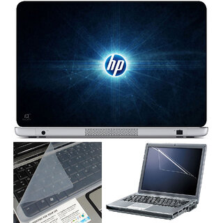 Finearts Laptop Skin 15.6 Inch With Key Guard & Screen Protector - Hp Rays
