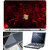 Finearts Laptop Skin 15.6 Inch With Key Guard & Screen Protector - Windows Orange Wallpaper