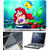 Finearts Laptop Skin 15.6 Inch With Key Guard & Screen Protector - Little Mermaid