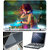 Finearts Laptop Skin 15.6 Inch With Key Guard & Screen Protector - Girl Dj