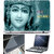 Finearts Laptop Skin 15.6 Inch With Key Guard  Screen Protector - Lord Krishna