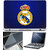 Finearts Laptop Skin 15.6 Inch With Key Guard & Screen Protector - Real Madrid