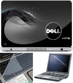 Finearts Laptop Skin Dell Xps With Screen Guard And Key Protector - Size 15.6 Inch