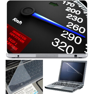 Finearts Laptop Skin 15.6 Inch With Key Guard & Screen Protector - Meter