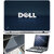 Finearts Laptop Skin 15.6 Inch With Key Guard & Screen Protector - Dell Blue Shadow
