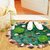 Jaamso Royals ' Wall three-dimensional lotus pond bedroom  ' Wall Sticker (PVC Vinyl, 90 cm X 60 cm, Decorative Stickers)