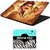 FineArts Combo of Famous Characters - LS5503 Laptop Skin and Mouse Pad