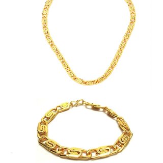 Cool Look funky Men Bracelets with Chain by GoldNera