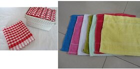 Pack Of 2 Face Towel 2 Kitchen Napkin Combo
