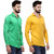 Red Code Pack of 2 Men's  Slim Fit Casual Poly-Cotton Shirt