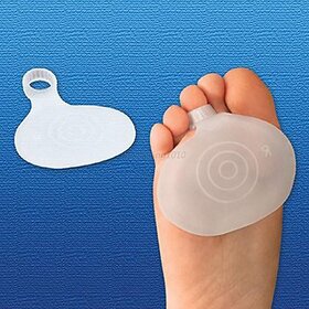 Silicone High heel front cushion shoe pads also relieves from foot pains 1 pair.