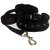 Petshop7 Nylon High Quality Spike Dog Collar  Leash Black - Medium- 1 Inch