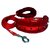 Petshop7 Nylon High Quality Spike Dog Collar  Leash Red - Medium- 1 Inch