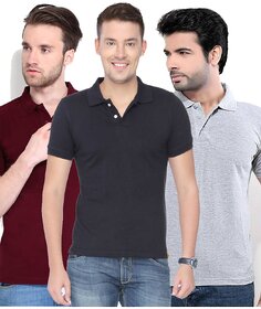 Concepts Pack Of 3 Polo Tshirts