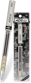 Add Gel Achiever Gel Pen - Black Set of 10 Pen