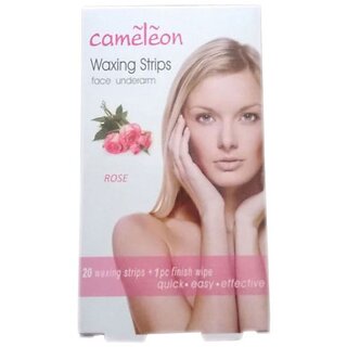 Cameleon Face Wax Strips