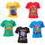 Pari & Prince Multicolor 100 Cotton Shirt Set Of 5
