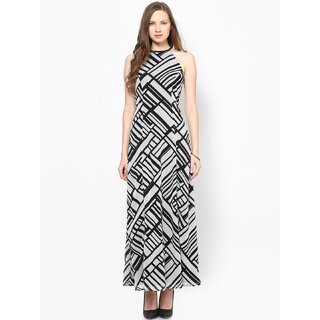 Femella Open back Halter neck maxi dress Prices in India Shopclues Online Shopping Store