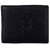 K London Real Leather Bismillah Al-Rahman Al-Rahim Mens Wallet(Black)(786black)