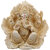 Ganesh on Lotus Leaf Statue (Polymarble)